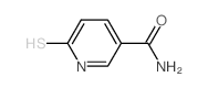 6-硫氧代-1,6-二氢吡啶-3-羧酰胺结构式