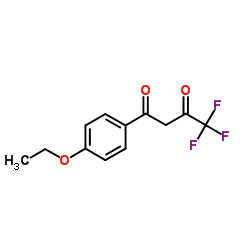 1-(4-乙氧基苯基)-4,4,4-三氟-1,3-丁二酮图片