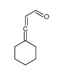 2-Propenal, 3-cyclohexylidene- (9CI)结构式