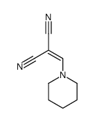 2-(piperidin-1-ylmethylidene)propanedinitrile结构式