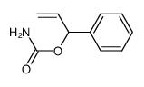 1-Phenyl-2-propen-1-ol carbamate Structure