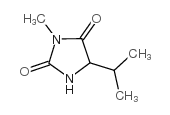 3-甲基-5-异丙基海因结构式