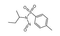 (S)-(+)-N-sec-butyl-N-nitroso-4-toluenesulfonamide Structure