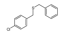 1-(benzylsulfanylmethyl)-4-chlorobenzene Structure