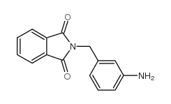 3-N-苯二甲酰甘氨酸氨基甲基苯胺结构式
