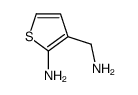 3-Thiophenemethanamine,2-amino-(9CI) Structure