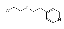 2-[(2-吡啶-4-基乙基)硫代]乙醇结构式