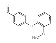 4-(2-甲氧基苯氧基)-苯甲醛结构式
