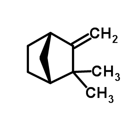 (+)-Camphene structure