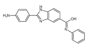 2-(4-aminophenyl)-N-phenyl-3H-benzimidazole-5-carboxamide Structure
