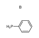phenylphosphine borane complex Structure