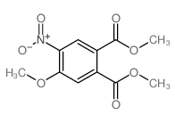 4-甲氧基-5-硝基邻苯二甲酸二甲酯结构式