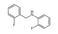 2-Fluoro-N-(2-fluorobenzyl)aniline Structure