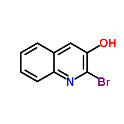 2-溴-3-羟基喹啉结构式