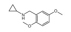 N-(2,5-二甲氧基苄基)环丙胺图片