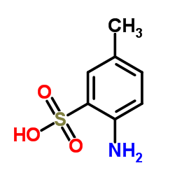 4-氨基甲苯-3-磺酸结构式