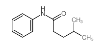 Pentanamide,4-methyl-N-phenyl-结构式