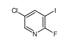 5-Chloro-2-fluoro-3-iodopyridine Structure