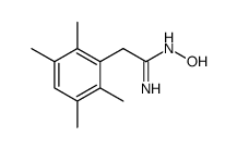 N-HYDROXY-2-(2,3,5,6-TETRAMETHYL-PHENYL)-ACETAMIDINE结构式