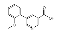 5-(2-METHOXYPHENYL)NICOTINIC ACID Structure