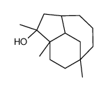 1,7-Ethanoazulen-2-ol, decahydro-1,2,7-trimethyl Structure