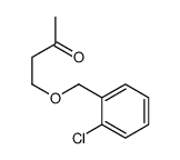 4-[(2-chlorophenyl)methoxy]butan-2-one结构式