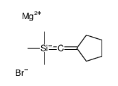 magnesium,cyclopentylidenemethyl(trimethyl)silane,bromide结构式