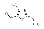 2-Methoxy-4-methyl-1,3-thiazole-5-carbaldehyde Structure