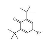 4-bromo-2,6-ditert-butylcyclohexa-2,5-dien-1-one Structure
