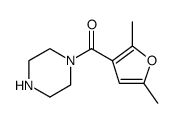 Methanone, (2,5-dimethyl-3-furanyl)-1-piperazinyl- Structure