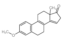 3-methoxy-13-methyl-7,11,12,16-tetrahydro-6H-cyclopenta[a]phenanthren-17-one Structure