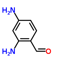 2,4-二氨基苯甲醛结构式