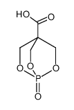 1-oxo-2,6,7-trioxa-1λ5-phosphabicyclo[2.2.2]octane-4-carboxylic acid结构式