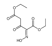 2-(Hydroxyimino)-3-oxo-pentanedioic Acid 1,5-Diethyl Ester Structure