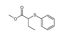 Methyl 2-(phenylthio)butanoate Structure