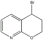 4-bromo-3,4-dihydro-2H-pyrano[2,3-b]pyridine Structure