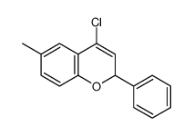 4-氯-6-甲基-2-苯基-2H-色烯结构式