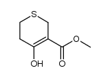 4-hydroxy-3-thiene-3-carboxylic acid methyl ester结构式