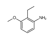 2-ethyl-3-methoxyaniline结构式