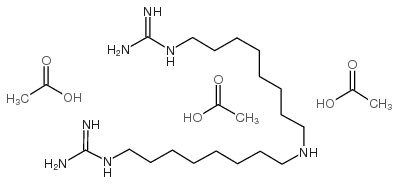 双胍辛胺 乙酸盐结构式