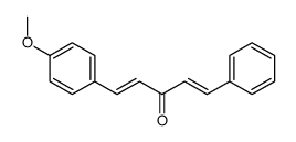1-(4-methoxyphenyl)-5-phenylpenta-1,4-dien-3-one Structure