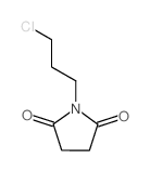 1-(3-chloropropyl)pyrrolidine-2,5-dione(SALTDATA: FREE) Structure
