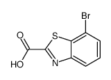 7-溴-苯并噻唑-2-羧酸结构式