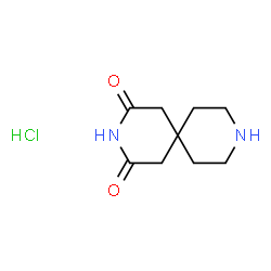 3,9-二氮杂螺[5.5]十一烷-2,4-二酮盐酸盐结构式