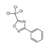 3-Phenyl-5-(trichloromethyl)-1,2,4-oxadiazole Structure