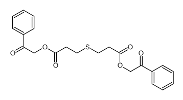 phenacyl 3-(3-oxo-3-phenacyloxypropyl)sulfanylpropanoate结构式