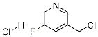 3-(Chloromethyl)-5-fluoropyridine hydrochloride structure