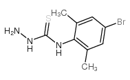 4-(4-溴-2,6-二甲基苯基)-3-氨基硫脲结构式