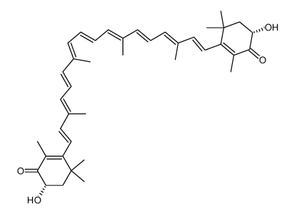 (3RS,3'RS)-Astaxanthin Structure