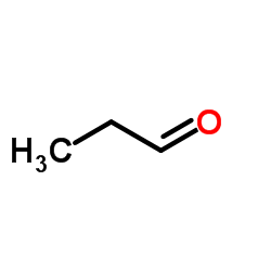 Propionaldehyde structure